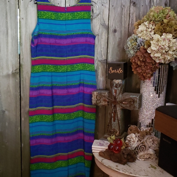 GORGEOUS  Maxi Summer Dress Colorful - Picture 4 of 5